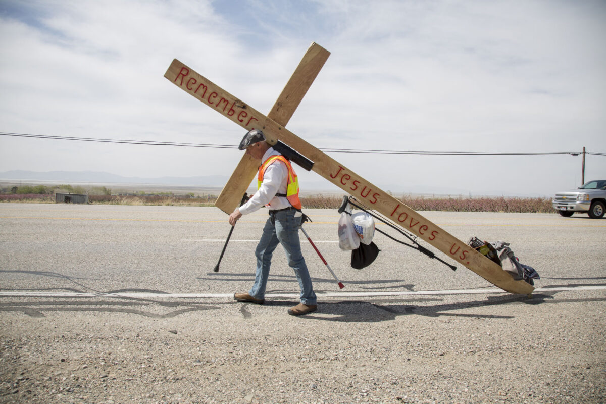 Human cannonball carrying cross to LDS Conference News, Sports, Jobs StandardExaminer